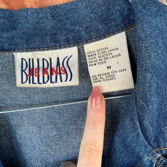 Bill Blass Denim Jacket - Picture 2 of 5